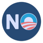 No Obama Sticker