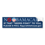 No Obamacare "Fishy" Bumper Sticker bumper stickers