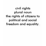 No on Prop 8 Civil Rights T-shirt (women's white)