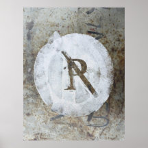 No P Poster or Print