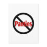 No Panties Postcard