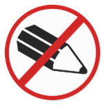no-pencil stickers