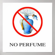 No Perfume Sign, Hand Drawn