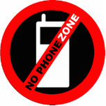 No Phone Zone Keychain (More Durable) photo sculptures