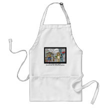 No Place Like Homaeopathy Funny Cartoon Gifts & Te Aprons