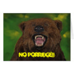 No Porridge!! Card