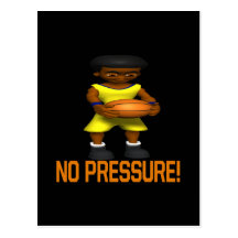 No Pressure Postcard