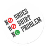 No Problem stickers