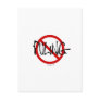 No Puling Postcards