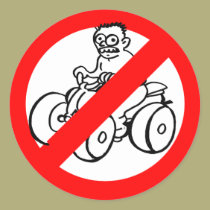 No Quads! stickers