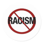 No Racism Sticker