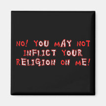 No Religion Magnets