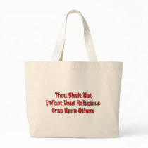 No Religious Crap Canvas Bag