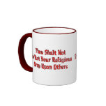 No Religious Crap mugs