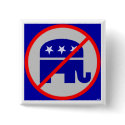 NO Republicans buttons