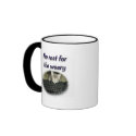 No rest for the weary mugs