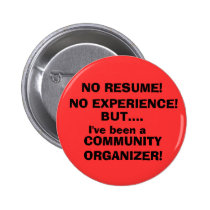 NO RESUME!, NO EXPERIENCE! buttons