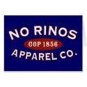 No RINOs Apparel Co. cards