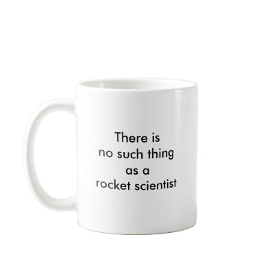 No Rocket Scientists Mug by lissa754