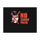 No Sarah Palin Post Cards