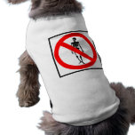 No Skeletons Highway Sign pet clothing