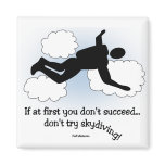 No skydiving magnet