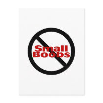 No Small Boobs