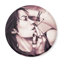 No Smoking Fridge Magnets