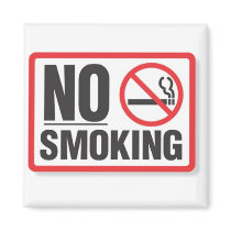 No Smoking Magnets