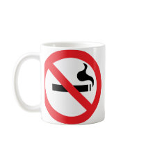 No Smoking Mugs