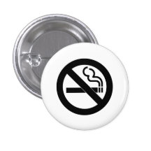 'No Smoking' Pictogram Button