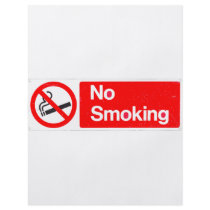 No Smoking Sign Custom Flyer