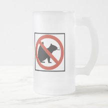 No Smoking Squirrels Allowed Highway Sign Coffee Mugs