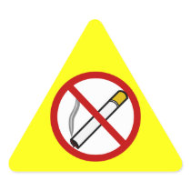 No Smoking Sticker