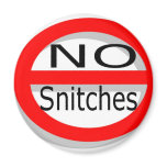No Snitches magnets