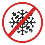 no-snow stickers