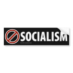 NO SOCIALISM Bumper Sticker bumper stickers