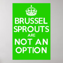 NO SPROUTS POSTERS