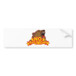 NO SPUMONI BUMPER STICKER