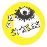 NO STRESS STICKER