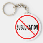 No Subluxation Keychain