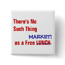 "No Such Thing" Anti-Capitalist  BUTTON