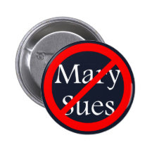 No Sues Allowed Buttons