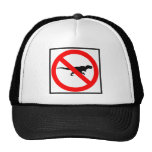 No T-Rexes Highway Sign Dinosaur Hat