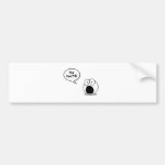 No Tea Bumper Sticker