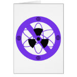 "NO TO NUCLEAR POWER"* cards
