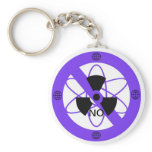 "NO TO NUCLEAR POWER"* keychains