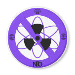 "NO TO NUCLEAR POWER"* magnets