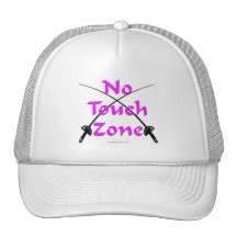 No Touch Zone Fencing Mesh Hat