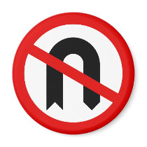 No U Turn magnets